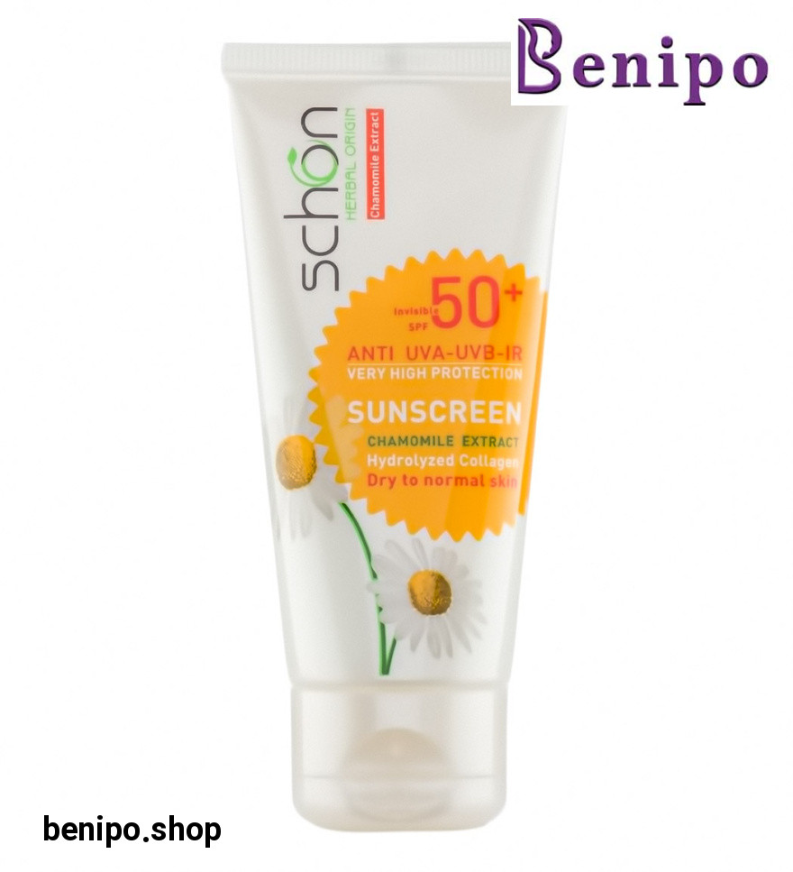 ضد آفتاب بدون رنگ اس پی اف 50 مناسب پوست های خشک تا نرمال 50میل