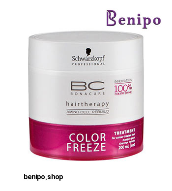 ماسک مو تثبیت رنگ بی سی