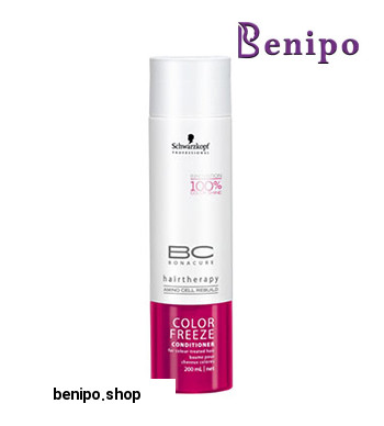 شامپو تثبیت کننده موهای رنگ شده بی سی