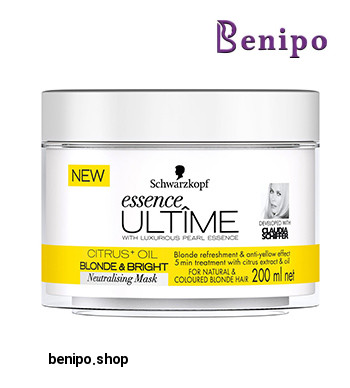 ماسک براق کننده موهای بلوند