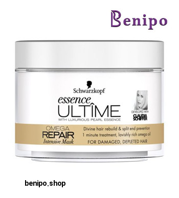 ماسک درمانی موهای آسیب دیده حاوی امگا