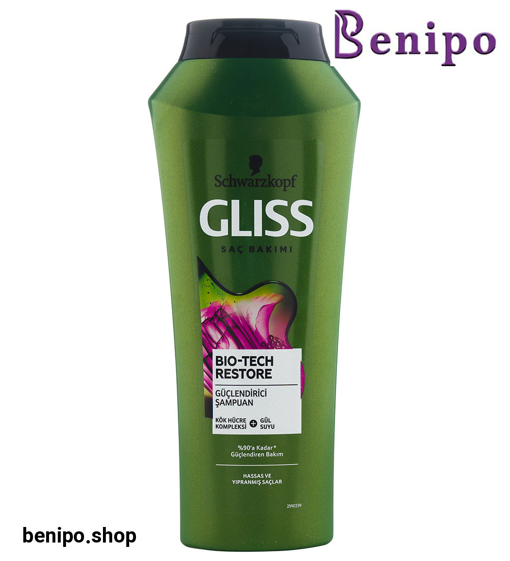 شامپو بازسازی و مرطوب کننده مدل Bio-Techمناسب موهای حساس و تخریب شده حجم 500  میل