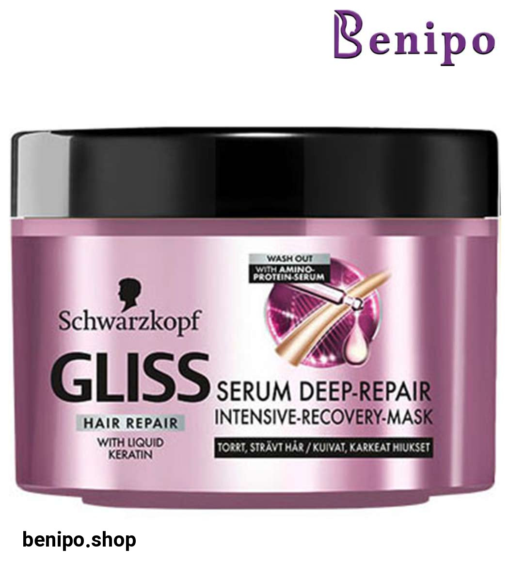 ماسک مو ترمیم کننده عمیق گلیس