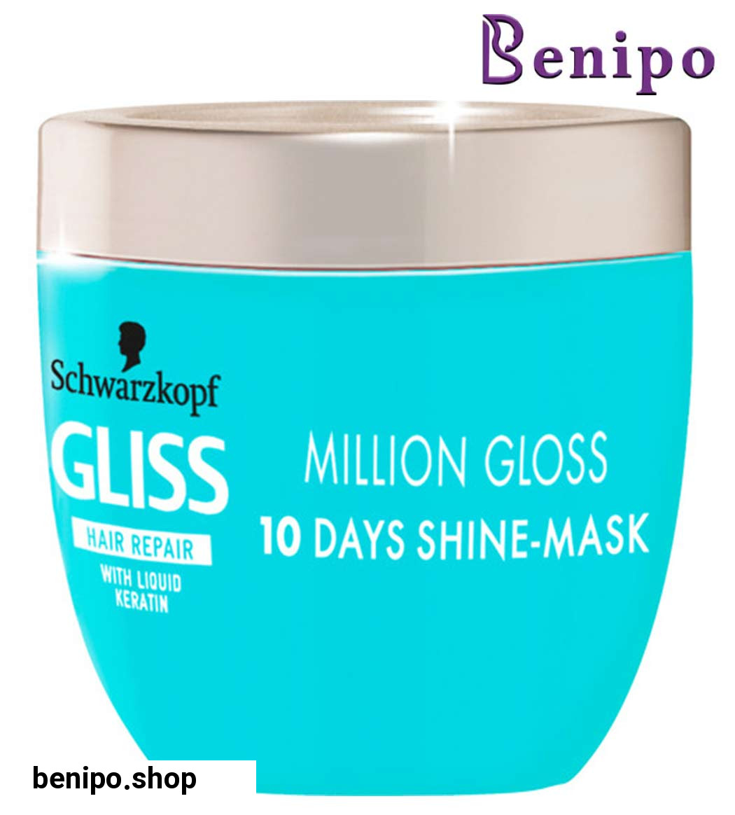 ماسک مو براق و نرم کننده میلیون گلاس