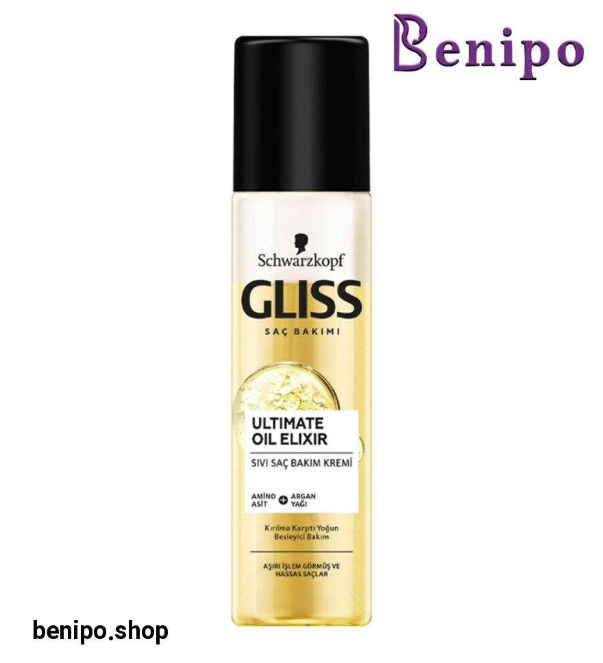 اسپری کرم مو دو فاز گلیس مناسب موهای حساس و آسیب دیده 200 میل