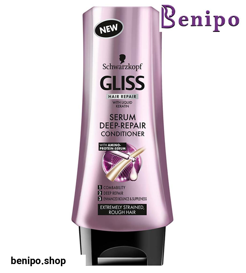 نرم کننده ترمیم کننده عمیق گلیس200 میلی  لیتر