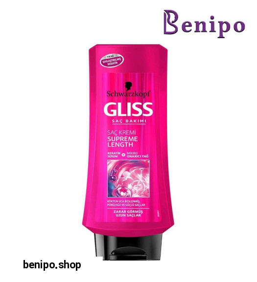 نرم کننده مو مدل Supreme Length حجم 400میل گلیس