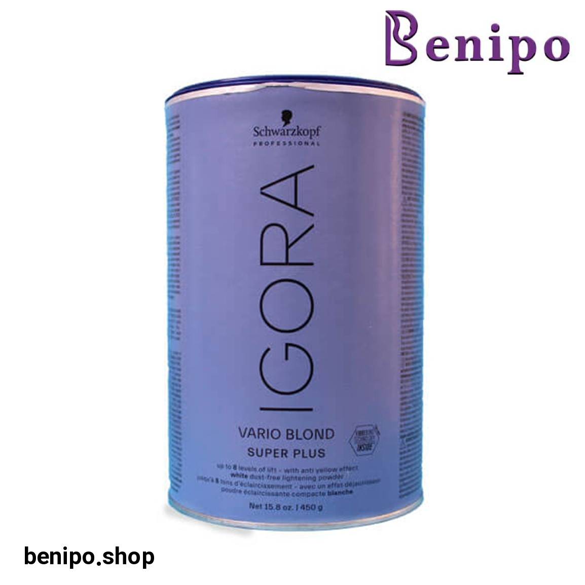 پودر دکلره سفید مدل ایگورا وزن 450 گرم