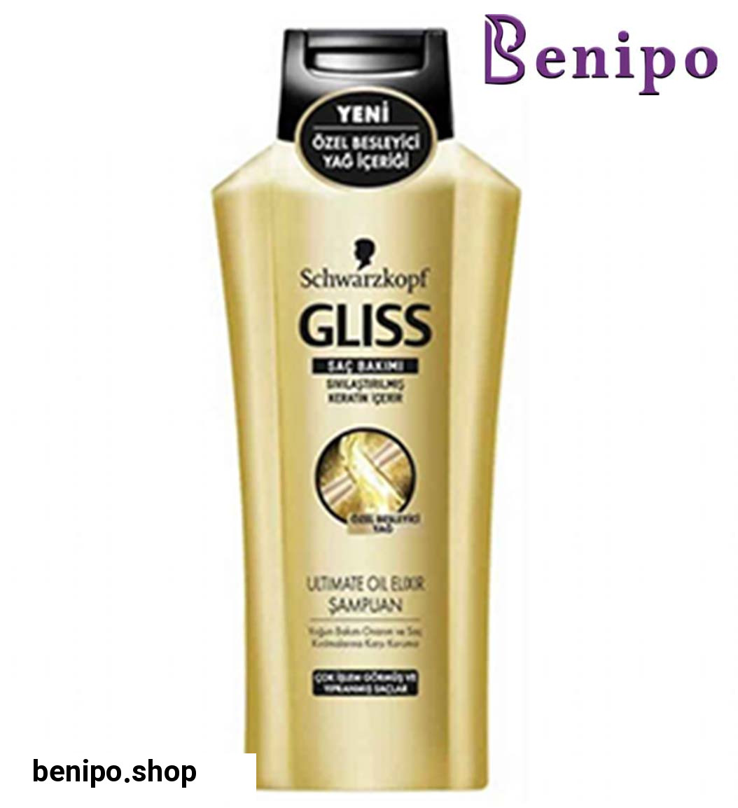 شامپو ترمیم کننده طلایی 650 میلی لیتر