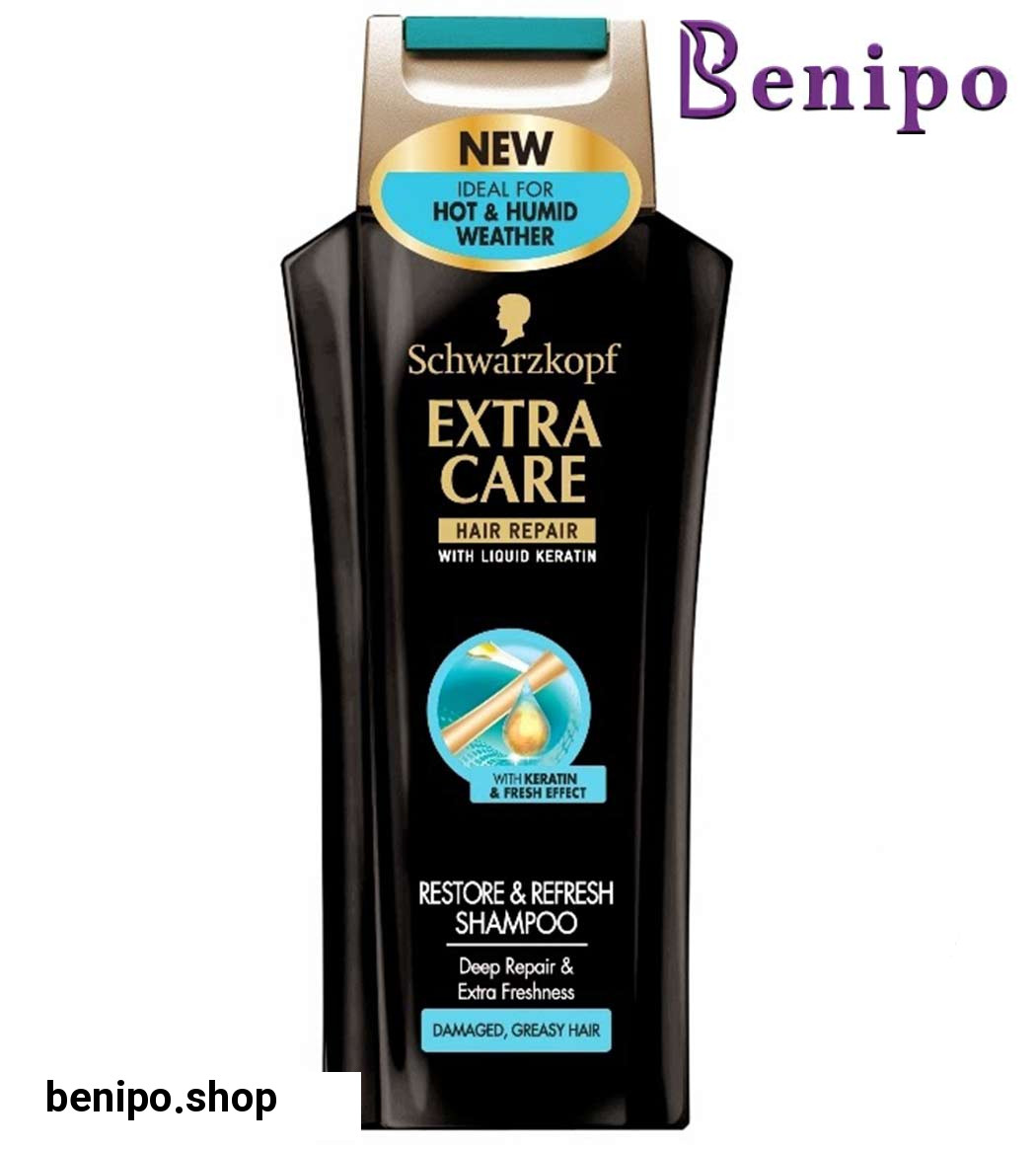 شامپو کراتین احیا کننده موهای چرب 650 میلی لیتر