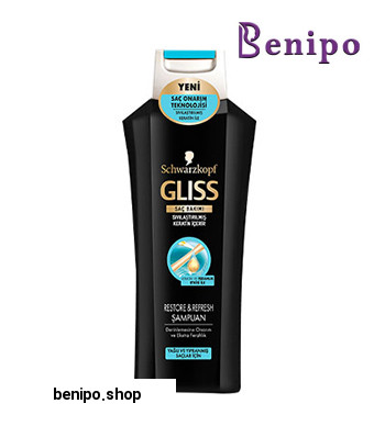 شامپو کراتین احیا کننده موهای چرب 400 میلی لیتر