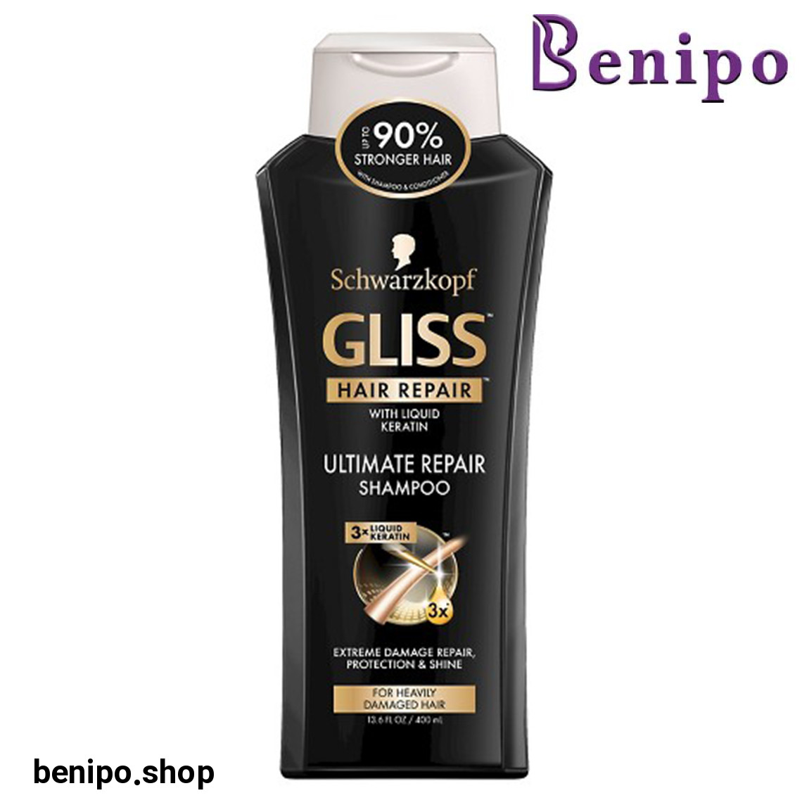 شامپو کراتین 400 میلی لیتر