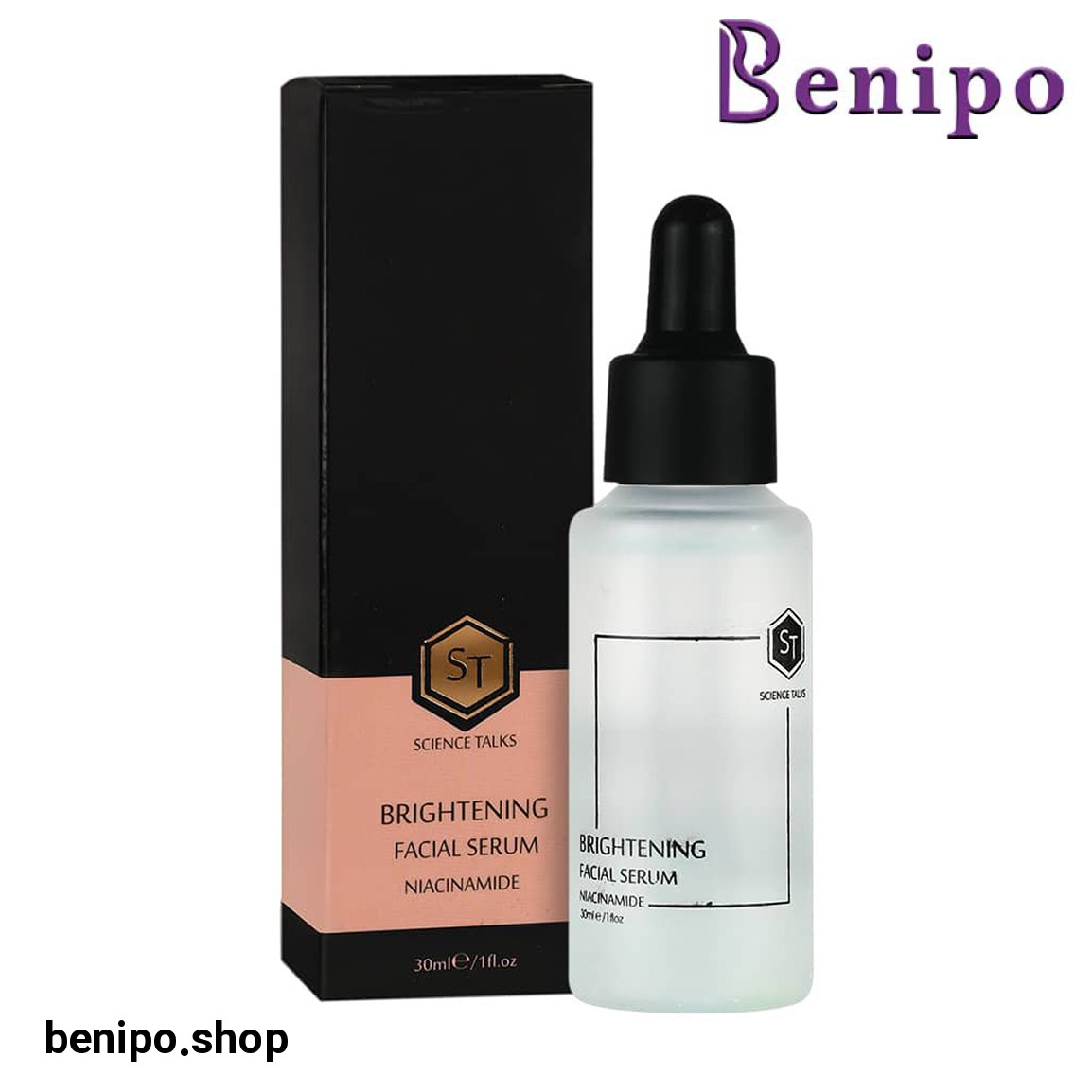 سرم روشن کننده صورت حاوی نیاسینامید حجم 30 میلی لیتر