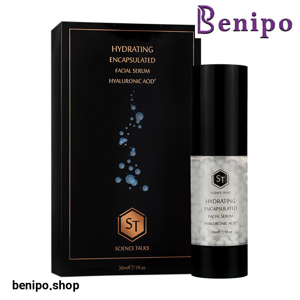 سرم آبرسان کپسوله شده هیالورونیک اسید حجم 30 میلی لیتر