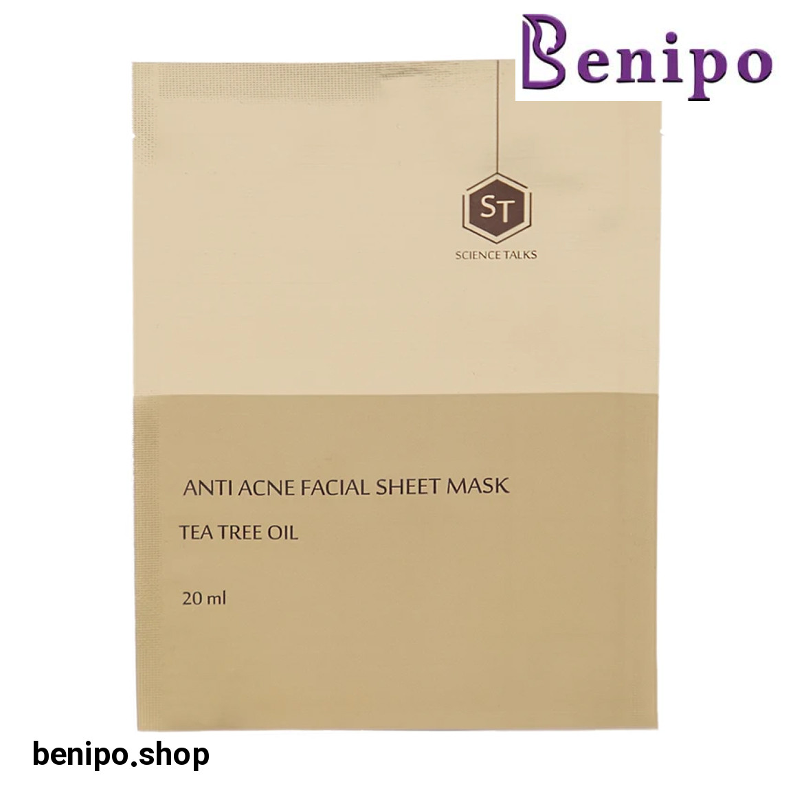 ماسک ورقه ای ضد جوش روغن درخت چای