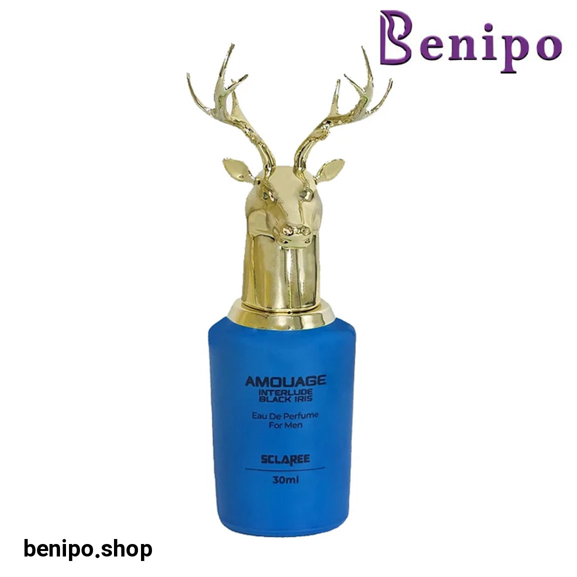 عطر جیبی زنانه مدل Amouage Interloud Black Iris حجم 30 میلی لیتر