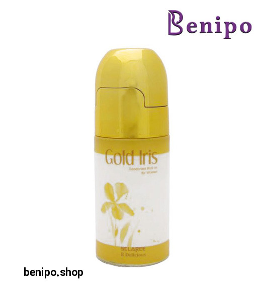 دئودورانت رولی زنانه B Delicious Gold Iris حجم 60میل