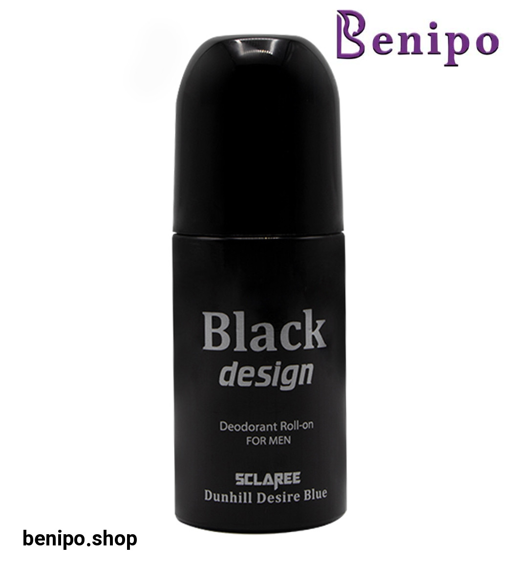 رول ضد تعریق زنانه مدل Black desineحجم 50 میل