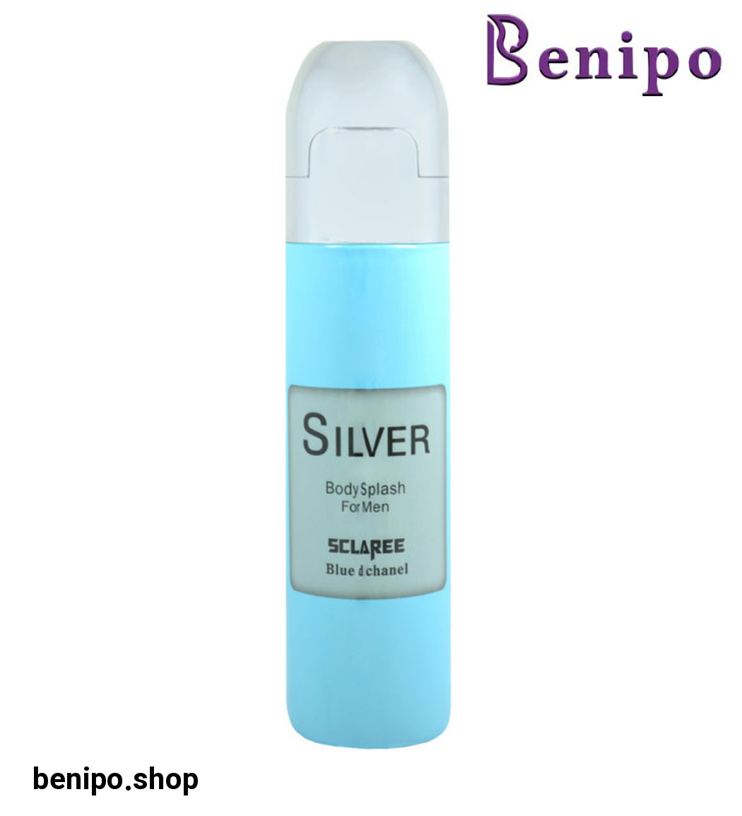 بادی اسپلش مردانه Silver حجم 230میل