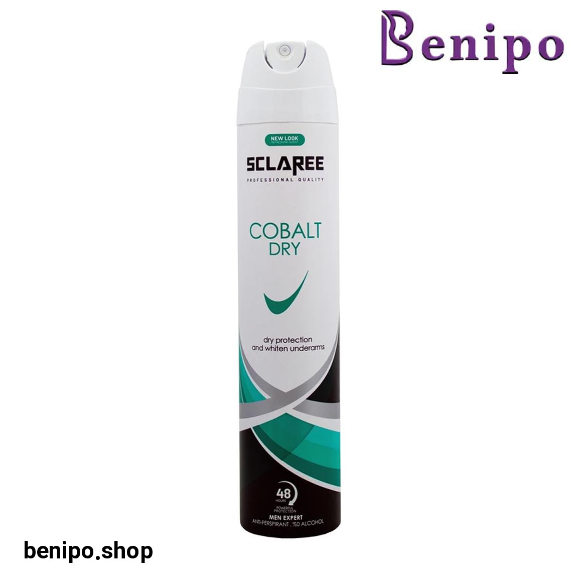 اسپری ضد تعریق مردانه مدل Cobalt Dry حجم 200 میلی لیتر