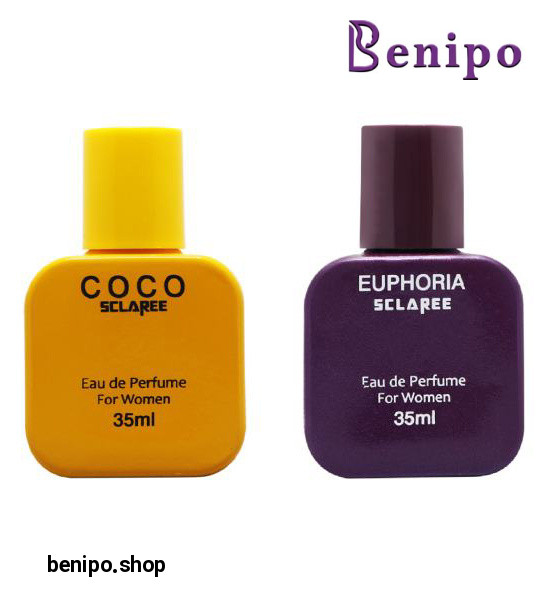 عطر جیبی زنانه مدل Coco حجم 35 میل به همراه عطر جیبی زنانه مدل Euphoria حجم 35 میل