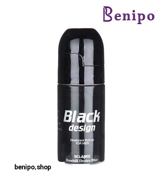 دئودورانت رولی مردانه Dunhill Desire Blue Black Design حجم 60میل
