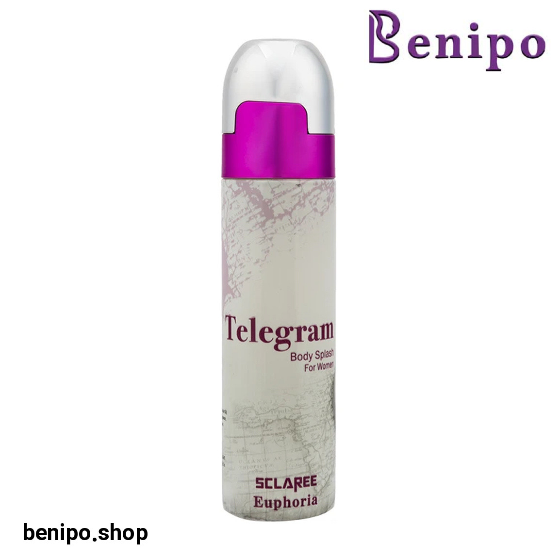 بادی اسپلش زنانه مدل Euphoria Telegram حجم 250 میلی لیتر