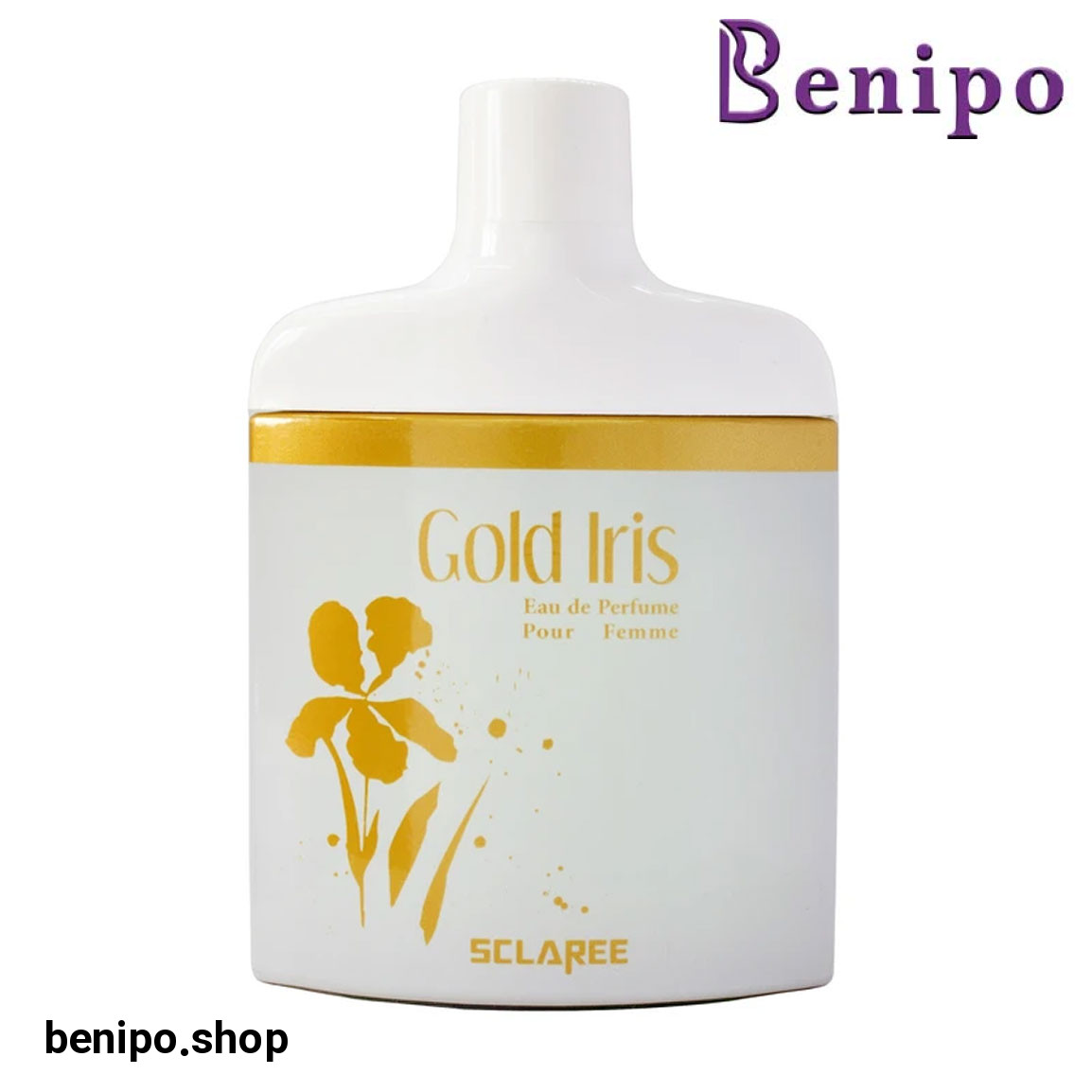 ادوپرفیوم زنانه مدل Gold Iris طرح تلگرام 85میل