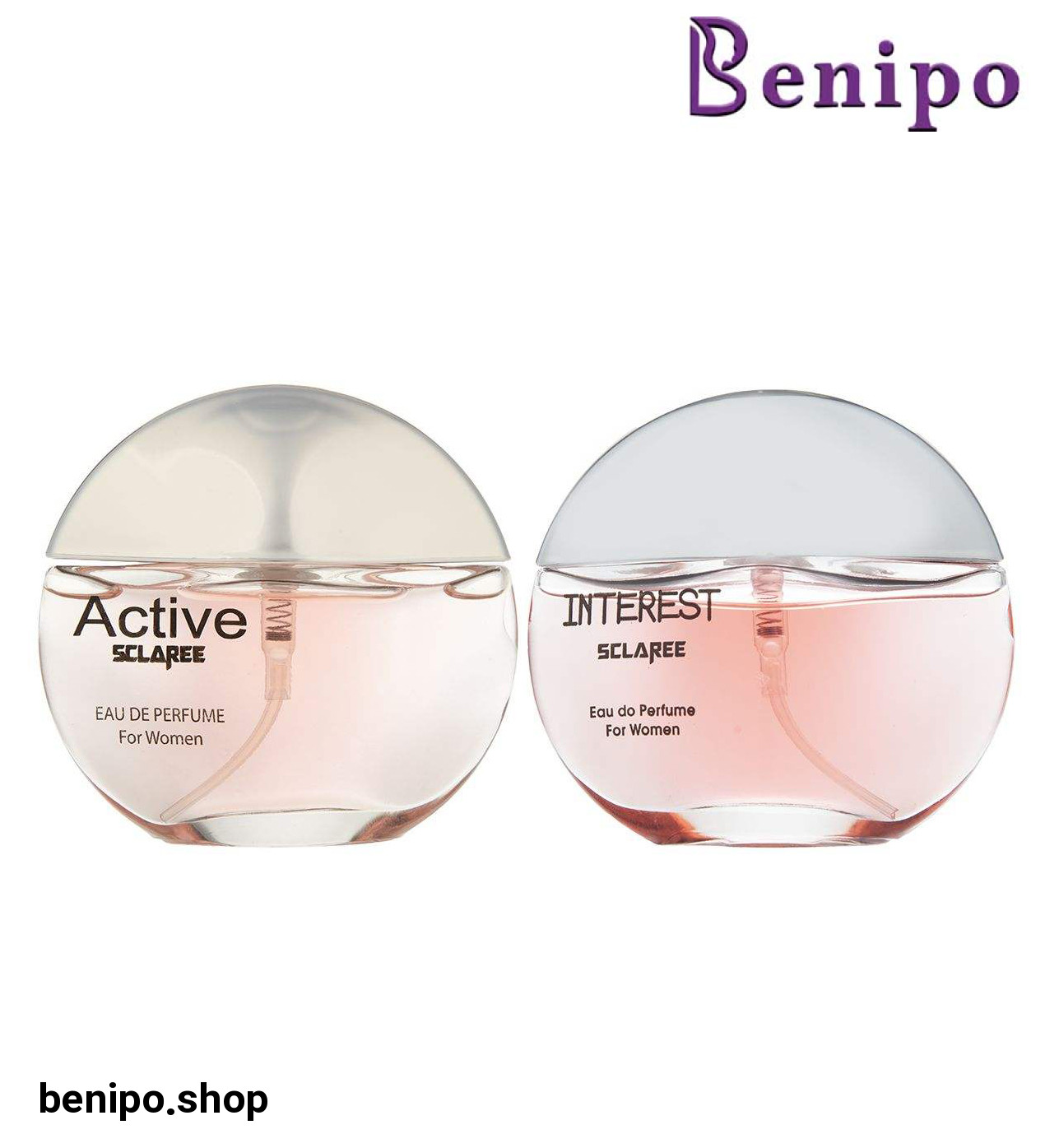 ادو پرفیوم زنانه مدل Perfume Interest و Active حجم 55 میل