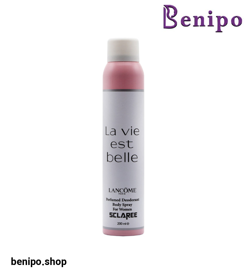 اسپری بدن زنانه مدل Lavie Est Belle حجم 200 میل