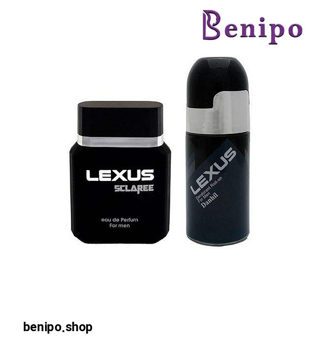 ادو پرفیوم مردانه به همراه رول ضد تعریق  مدل Lexus  50 حجم 50 میل