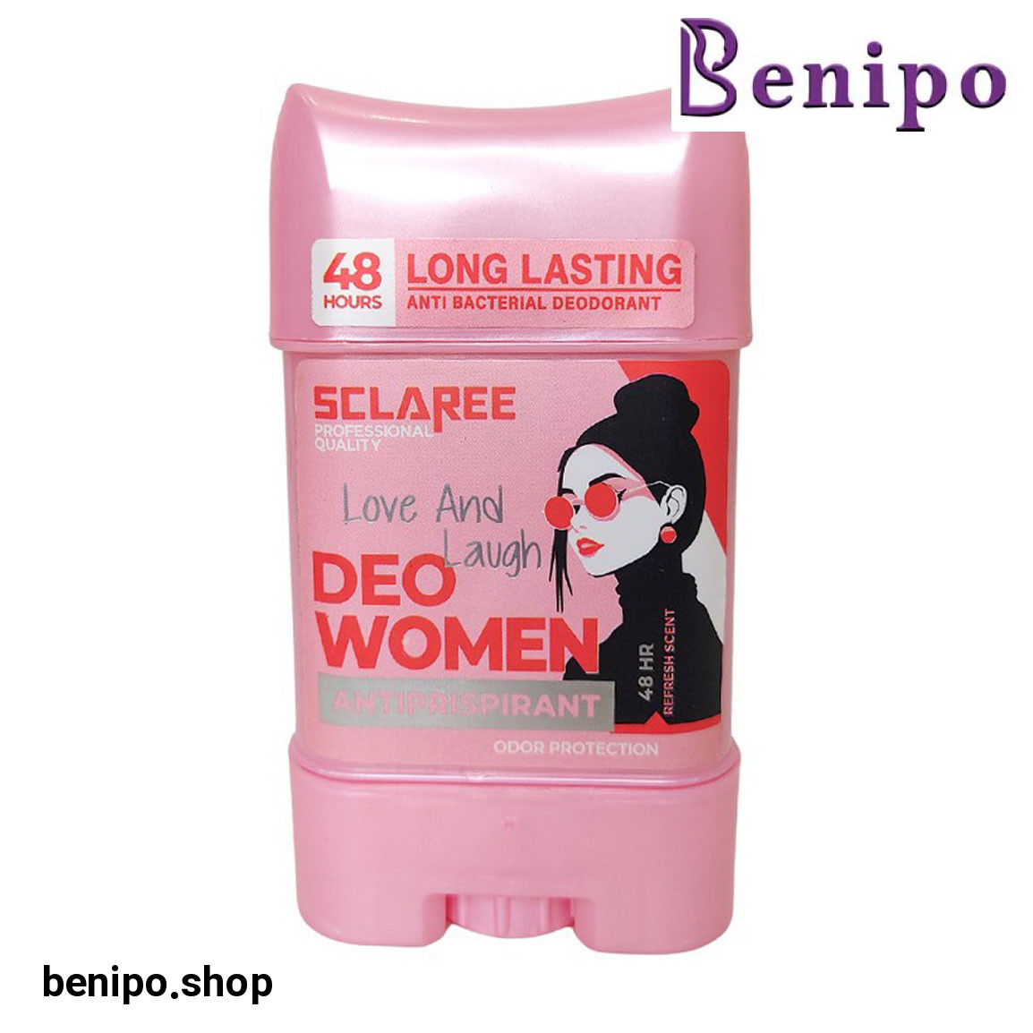 استیک ضد تعریق زنانه مدل Love And Laugh حجم 75 میلی لیتر