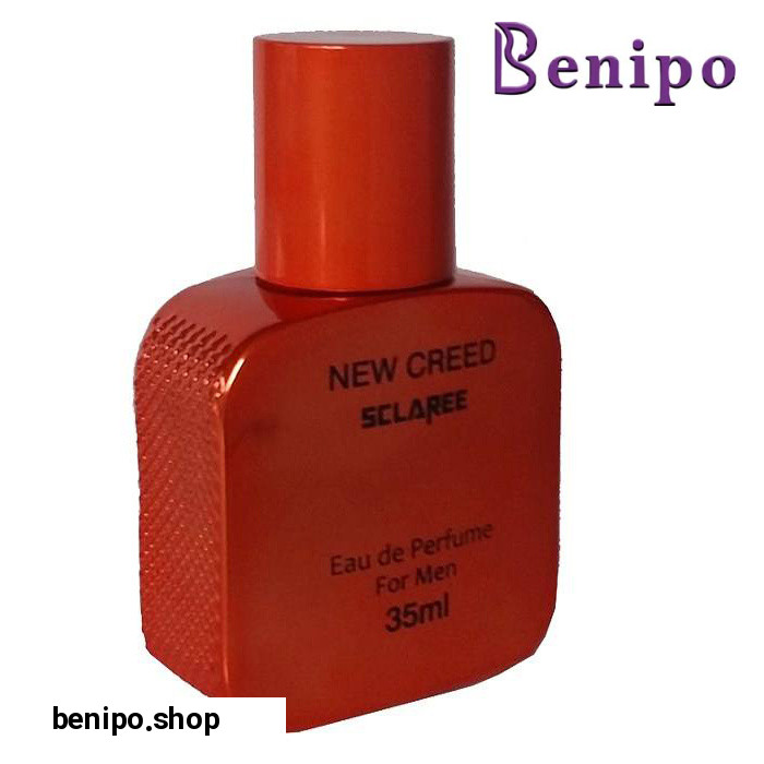 ادکلن جیبی مردانه مدل New Creed حجم 35 میل نارنجي