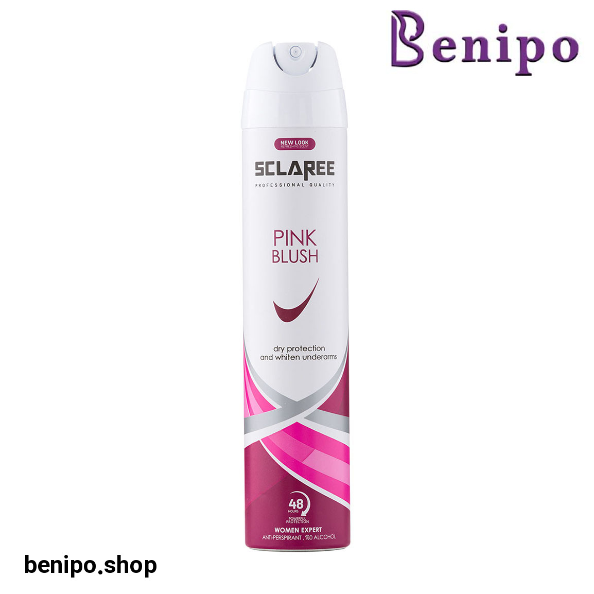 اسپری ضدتعریق زنانه مدل Pink Blush حجم 200 میلی لیتر