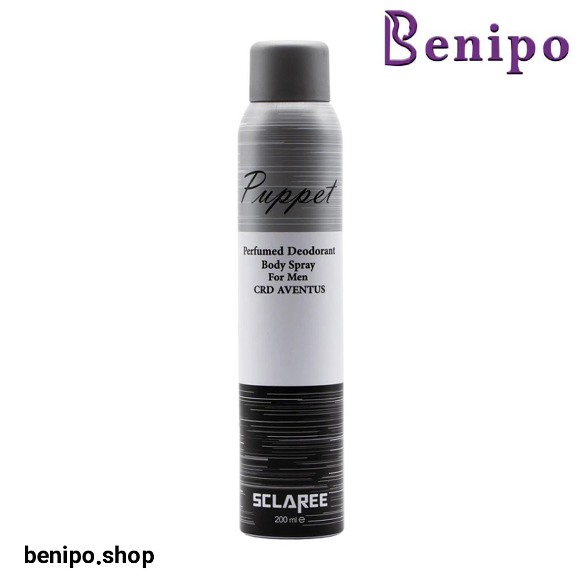 اسپری بدن مردانه مدل Puppet حجم 200 میلی لیتر