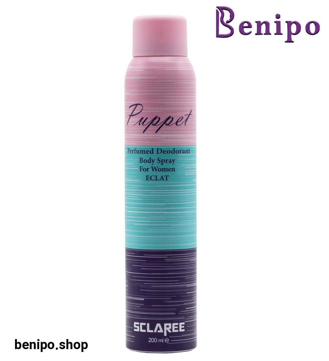 اسپری بدن زنانه مدل Puppet حجم 200 میل