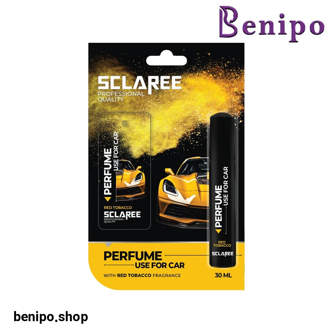 خوشبو کننده خودرو مدل Red Tobacco حجم 30 میلی لیتر