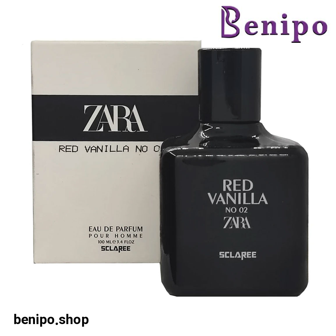 ادوپرفیوم مردانه مدل Red Vanila Zara حجم 100 میلی لیتر