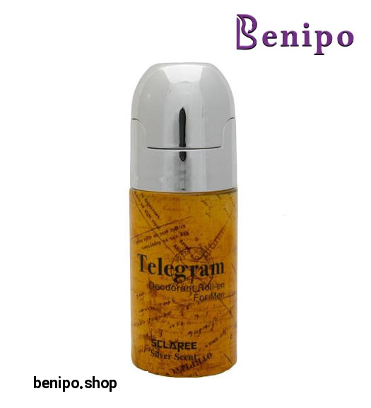 دئودورانت رولی مردانه Silver Scent Telegram حجم 60میل