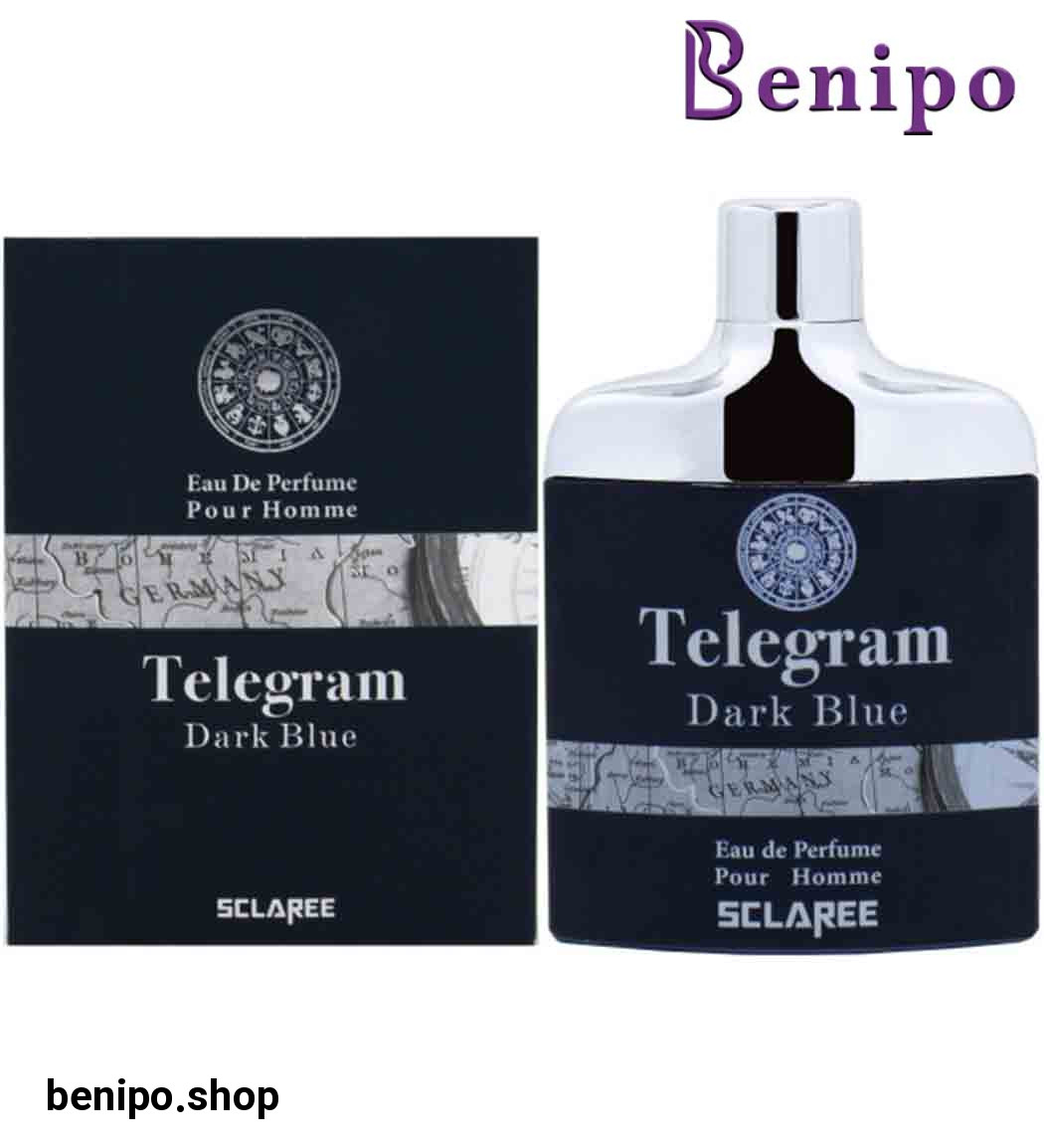 ادوپرفیوم مردانه Telegram Dark Blue حجم 82میل