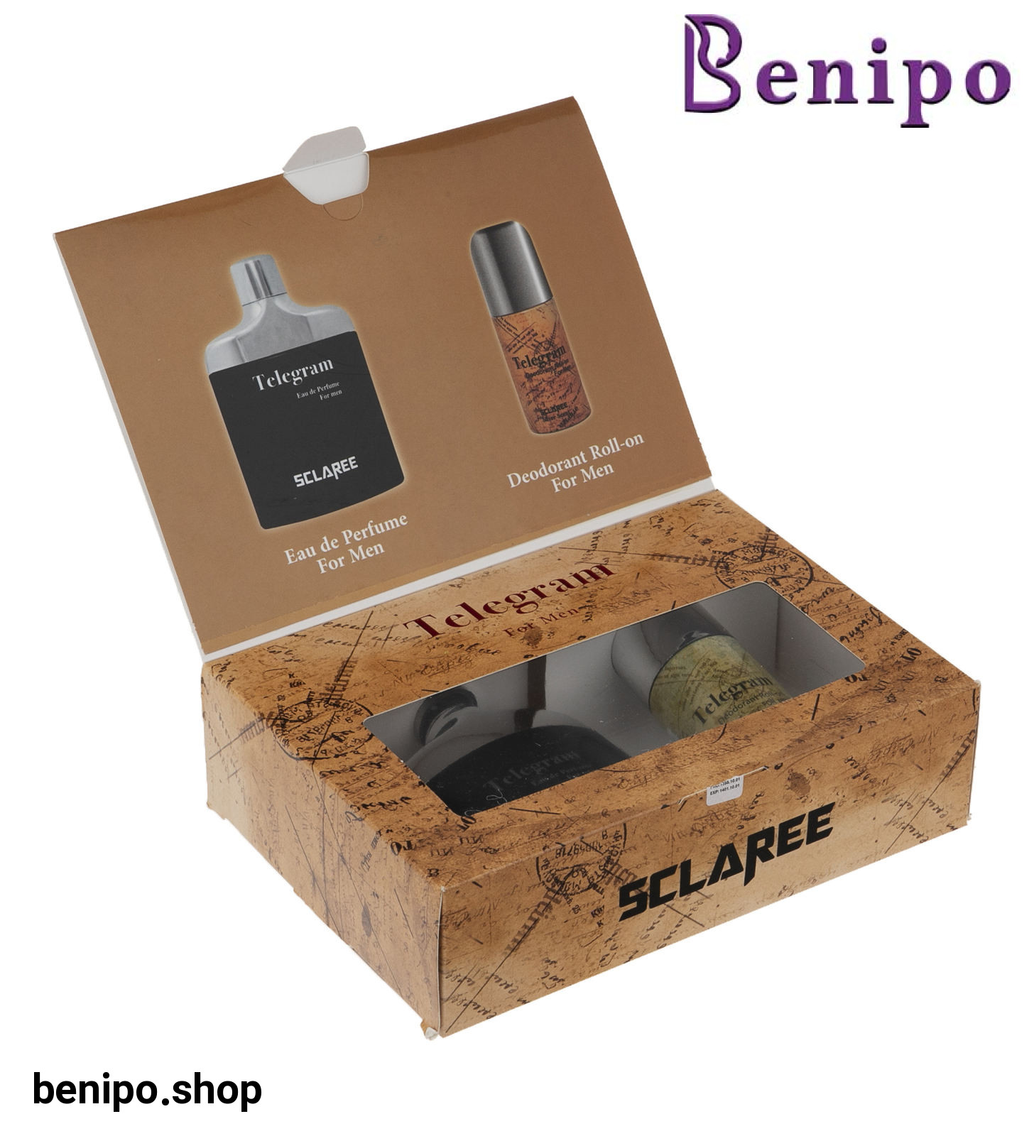 ست کادويي مردانه مدل Telegram حجم 82 میل