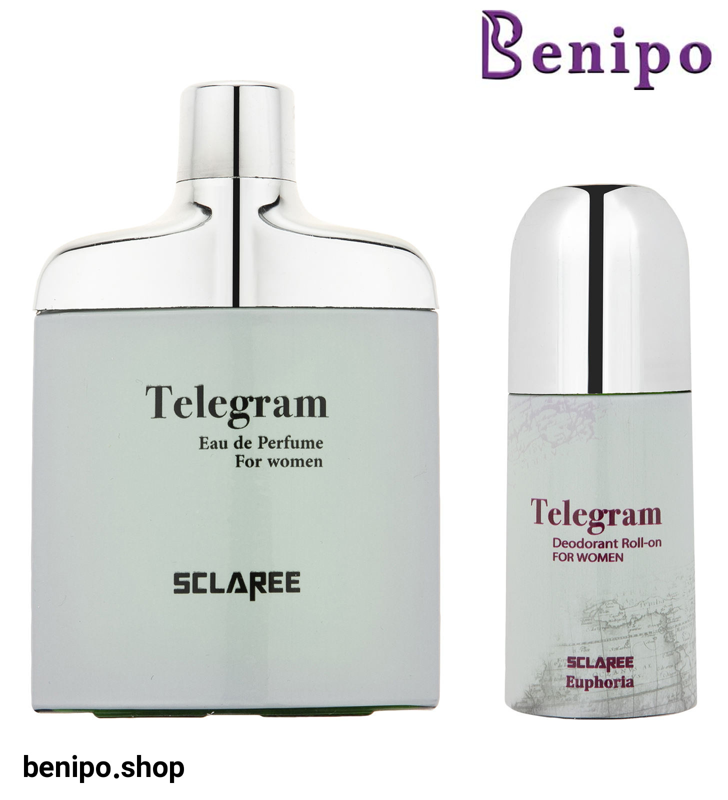 ست ادو پرفیوم زنانه مدل Telegram حجم 82 میل