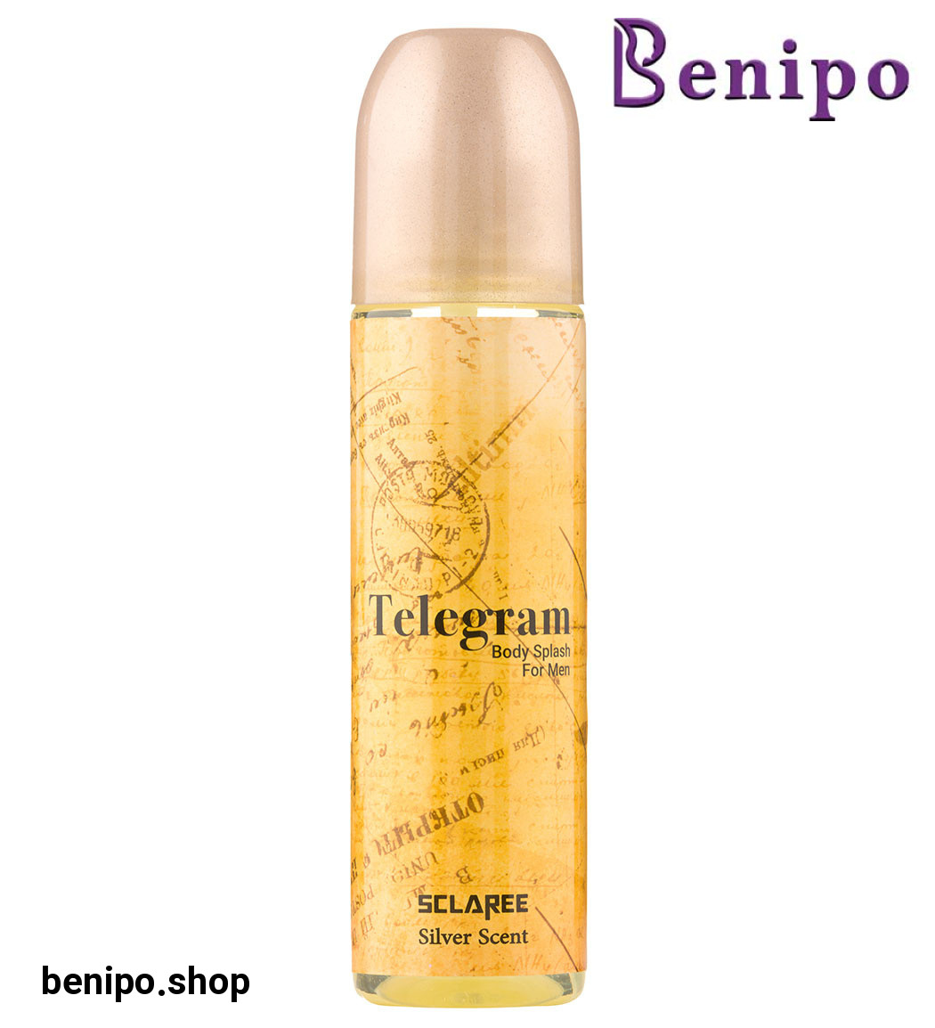 بادی اسپلش مدل Telegram Silver Scent حجم 230 میلی لیتر