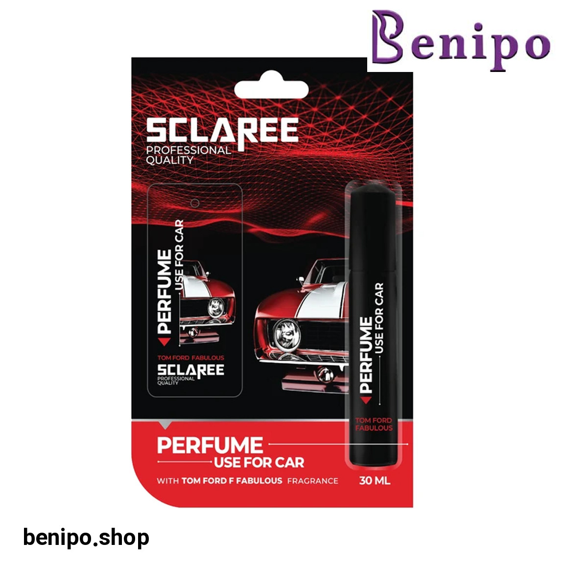 خوشبو کننده خودرو مدل Tom Ford حجم 30 میلی لیتر