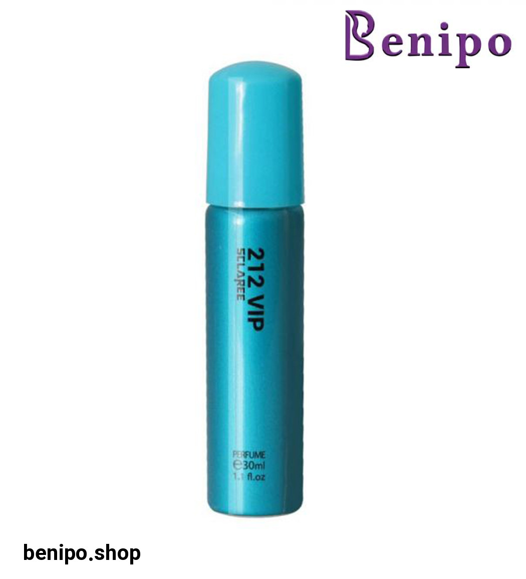 عطر قلمی جیبی زنانه مدل VIP212 حجم 30 میل آبی روشن