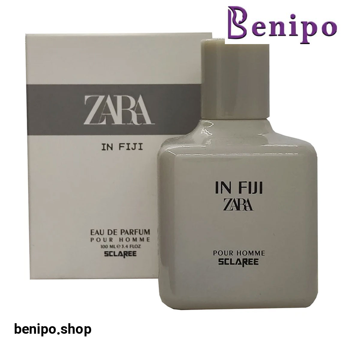 ادو پرفیوم مردانه مدل Zara Infiji حجم 100 میلی لیتر