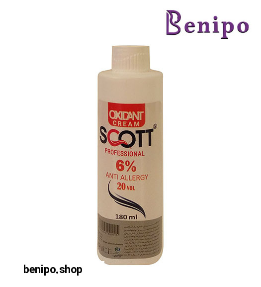 اکسیدان 6 درصدی 20Vol حجم 180میل