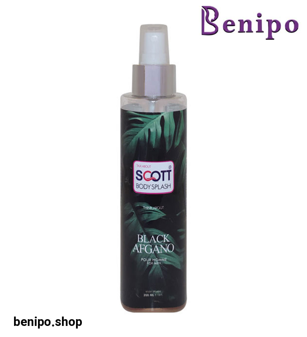 بادی اسپلش مردانه Black Afghano حجم 200میل