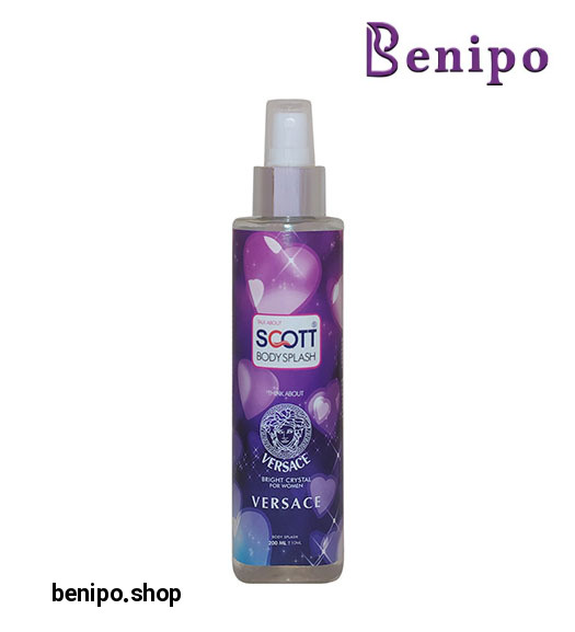بادی اسپلش زنانه Versace Bright Crystal حجم 200میل