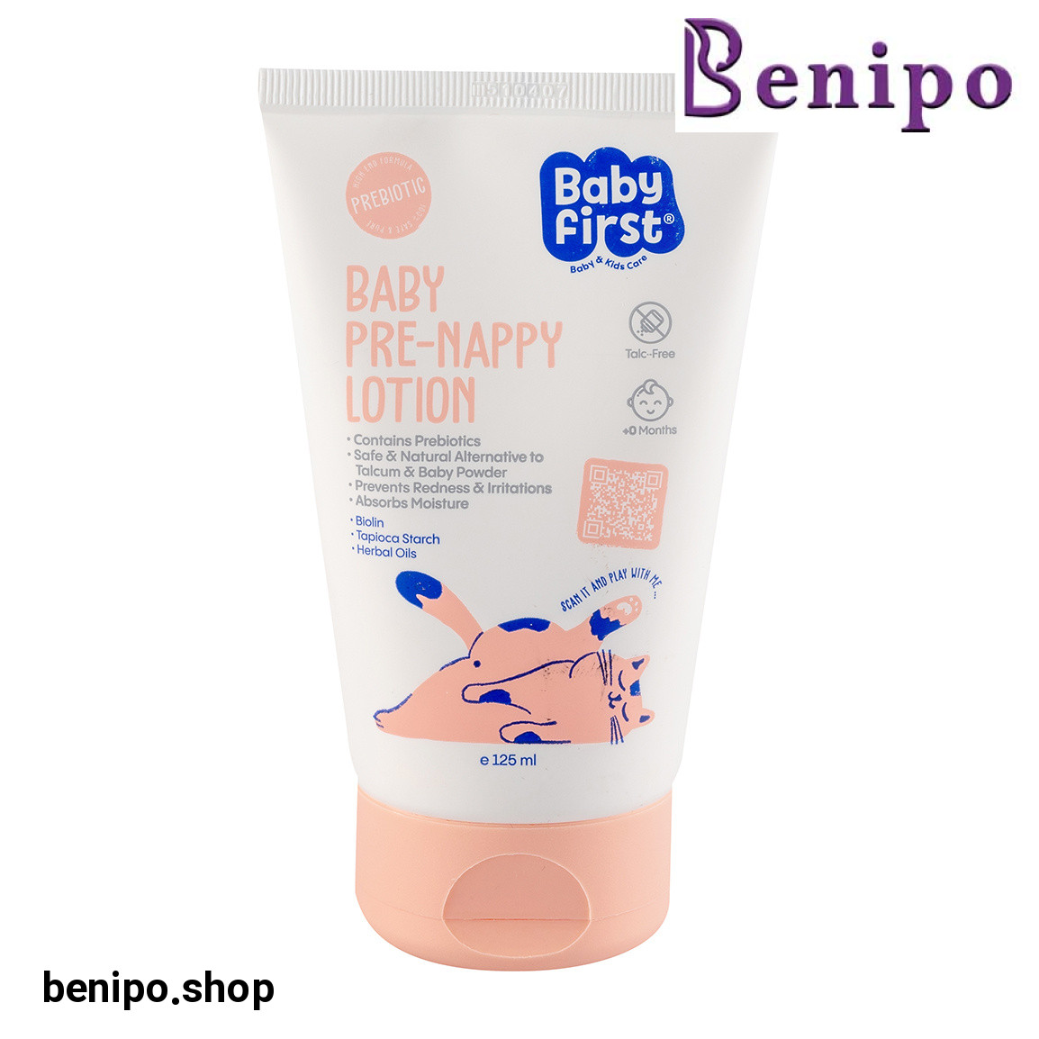 لوسیون محافظ پای کودک Baby First حجم 125میل